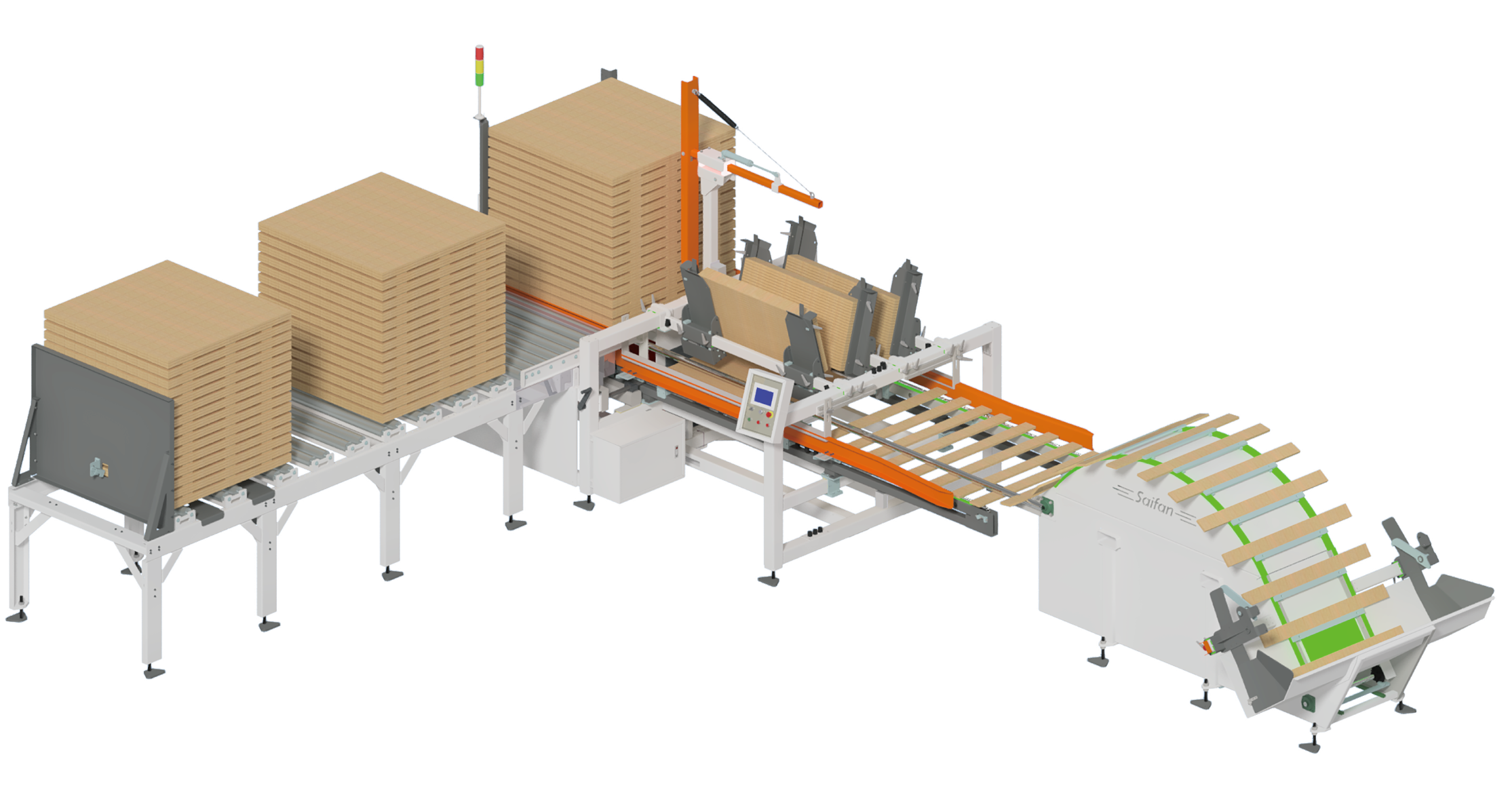 SF8010 Board stacker