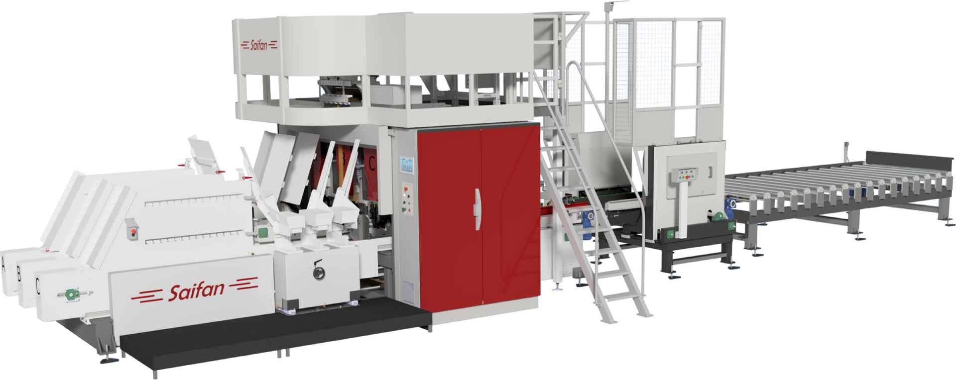 SF2000 Mechanical pallet deck/mat nailer