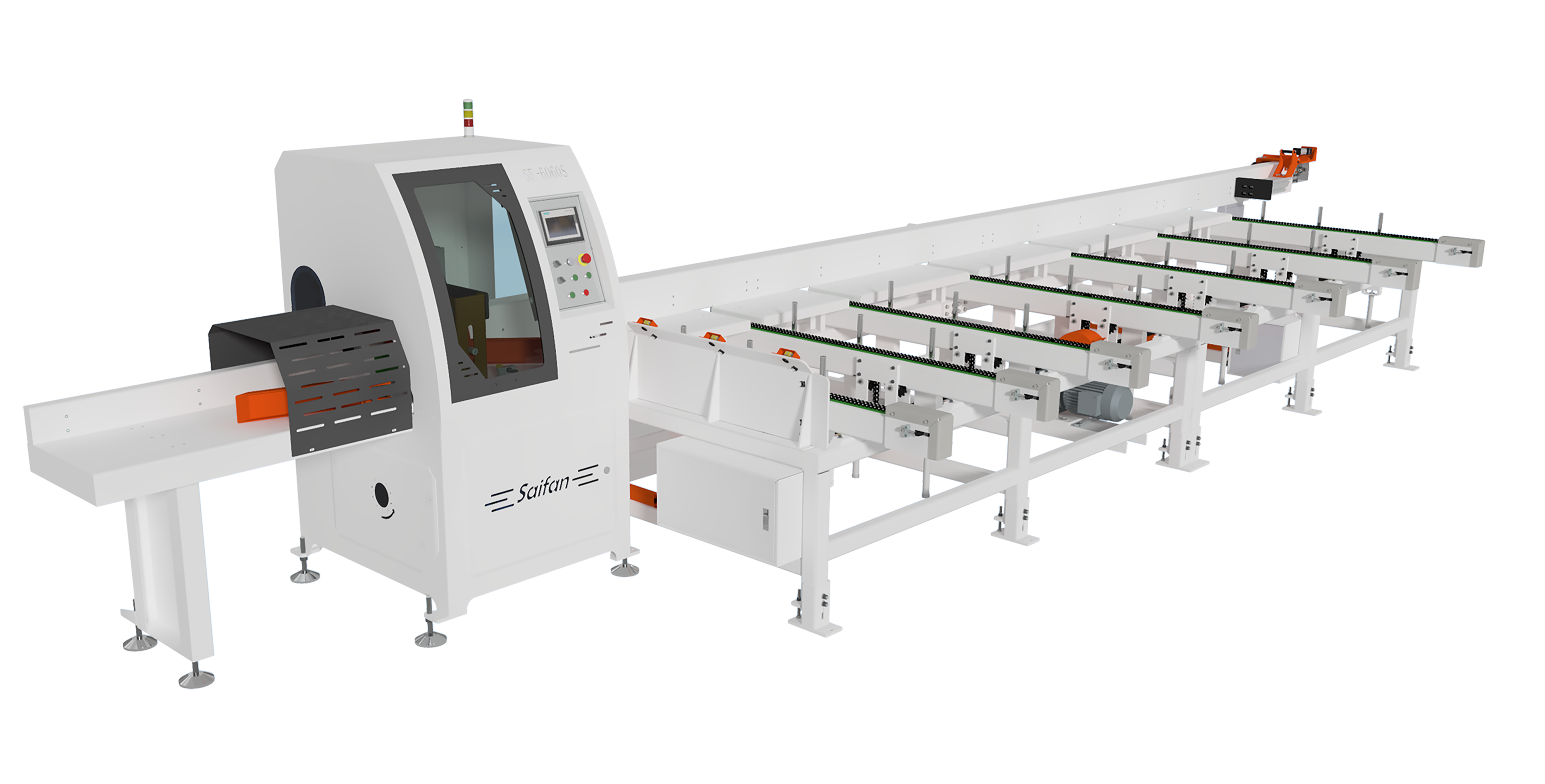 SF6060S自動(dòng)送料橫切鋸